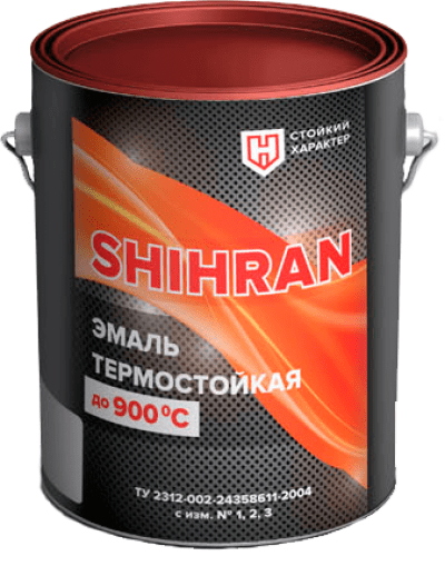 Термостойкая и антикоррозионная эмаль “SHIHRAN”